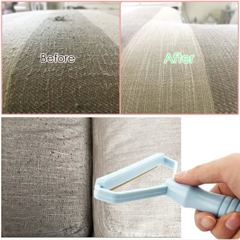 Dual-Action Lint and Pet Hair Remover