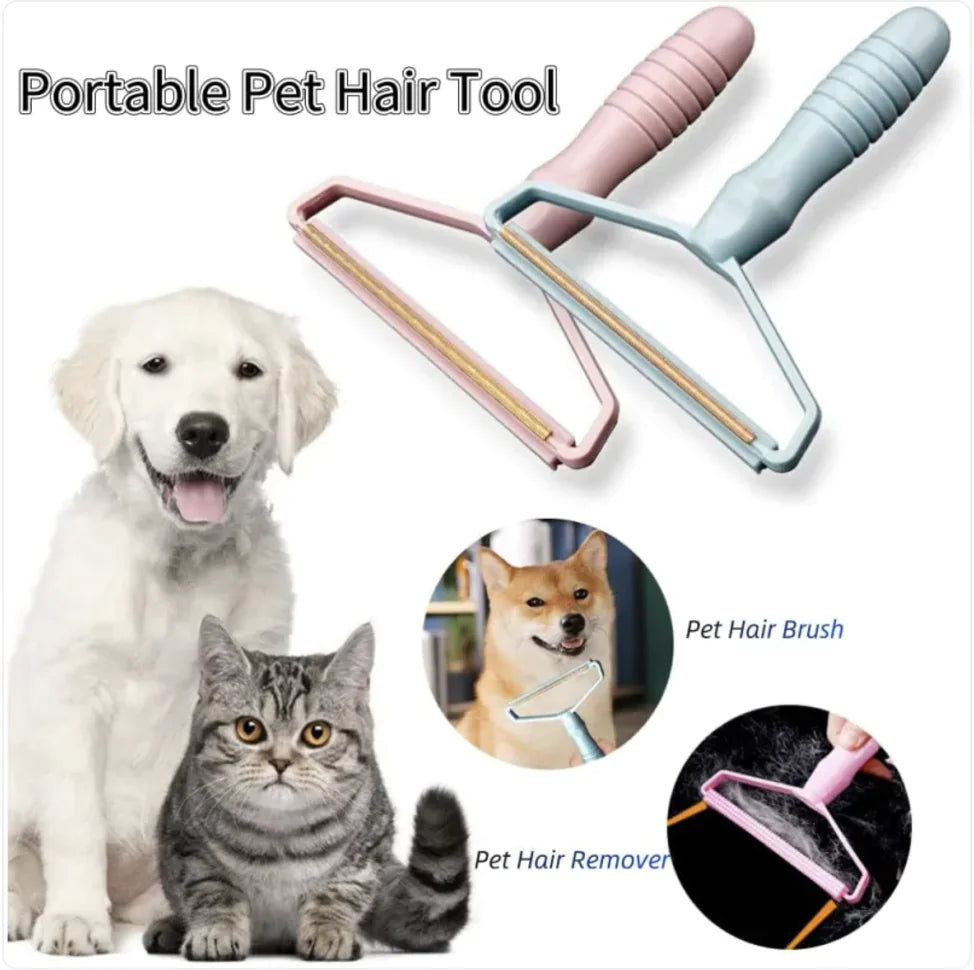 Dual-Action Lint and Pet Hair Remover