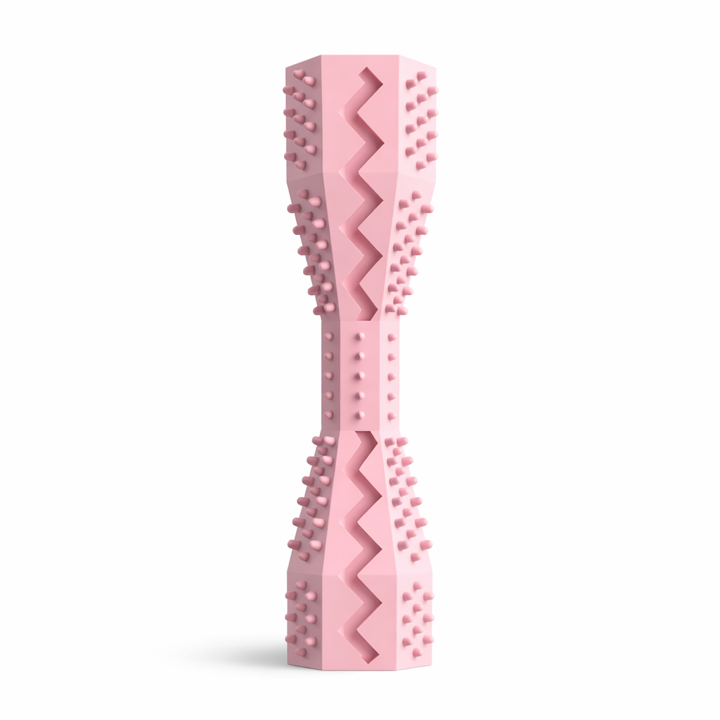 Dog Dental Chew Toy (TPR) – Tooth Cleaning Chew Stick | Multiple Colors